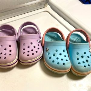 Toddler 6 croc lot
